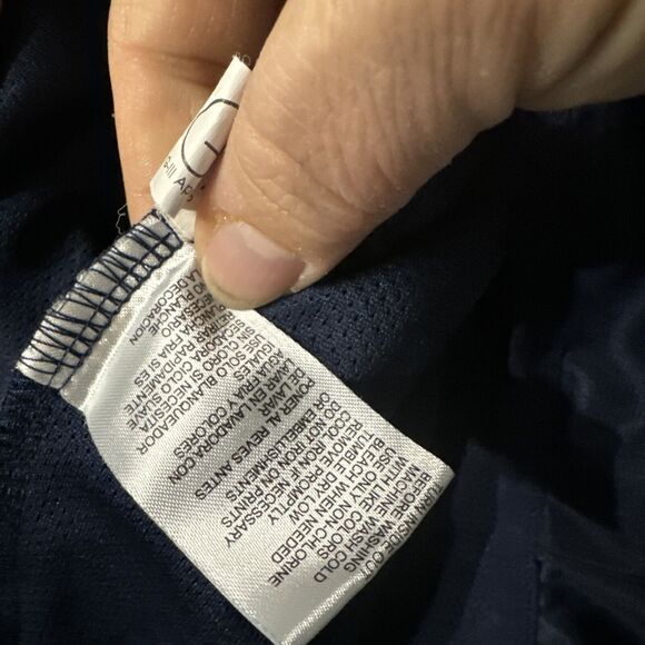 Seattle Seahawks Football Pullover Jacket L/G Half Zip Lightweight Coat - Picture 8 of 9